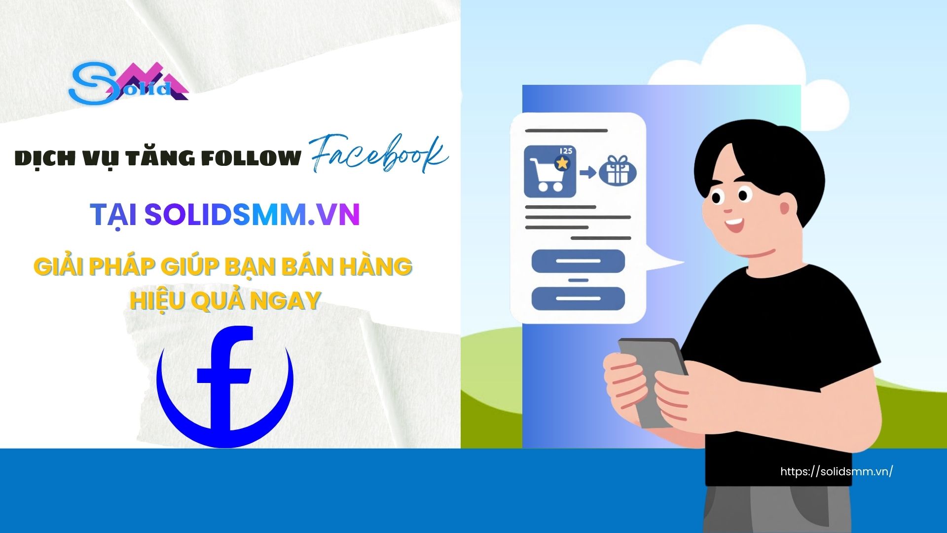 Dịch vụ tăng follow Facebook là giải pháp giúp bạn bán hàng hiệu quả ngay